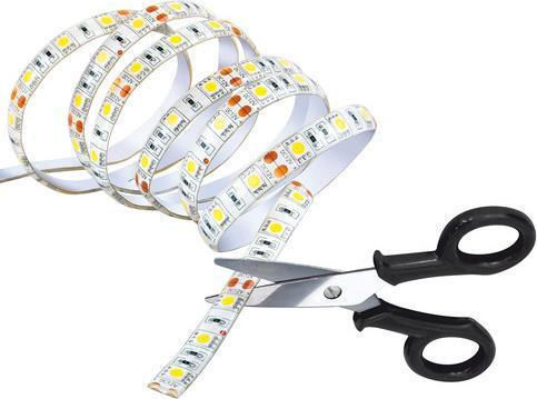 Lampa Interior Led-Strips 12V/150cm White Bandă LED pentru Mașină 12V Alb