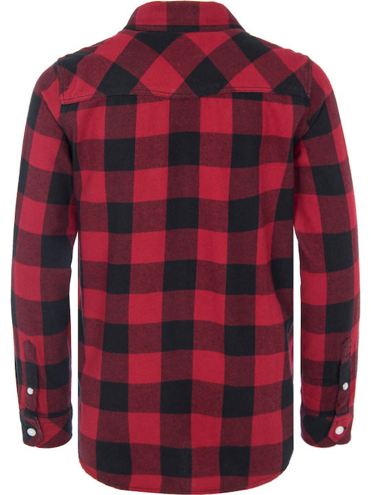 Pepe Jeans Kids Checked Shirt Red Riley