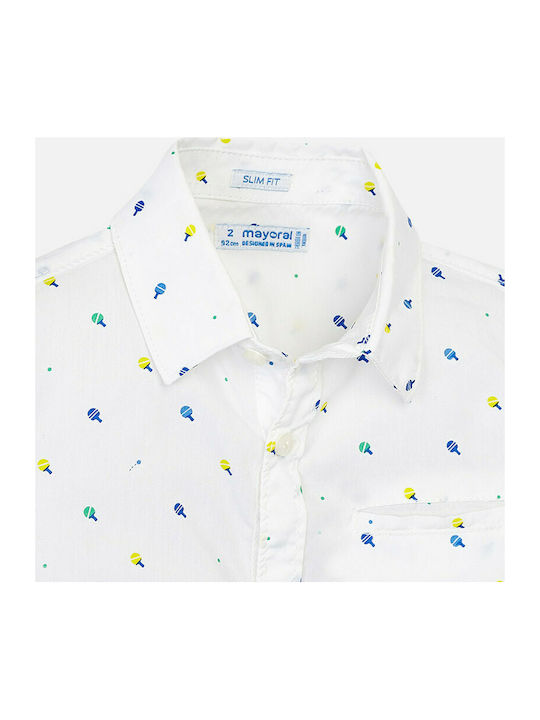 Mayoral Kids Shirt White