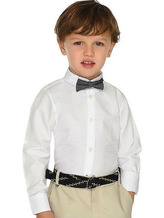 Mayoral Kids One Color Shirt White