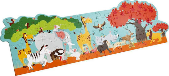 Детски Пъзел Сафари 36 Части Scratch Europe