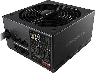 Sharkoon WPM Gold Zero 550W Black Computer Power Supply Semi Modular 80 Plus Gold