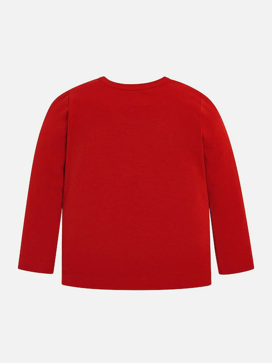 Mayoral Kids Blouse Long Sleeve Red