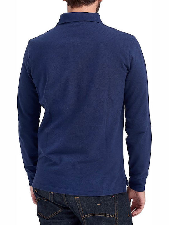 Ralph Lauren Men's Long Sleeve Blouse Polo Navy