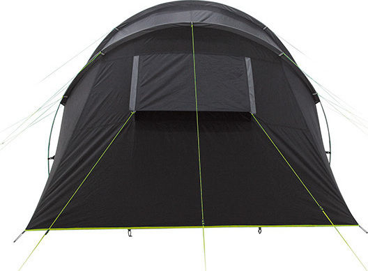 High Peak Tauris 6 Winter Camping Tent Tunnel Gray with Double Cloth for 6 People 620x240x190cm
