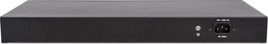 Intellinet 560917 v1 Verwaltet L2 Switch mit 24 Ports Gigabit (1Gbps) Ethernet und 2 SFP Ports