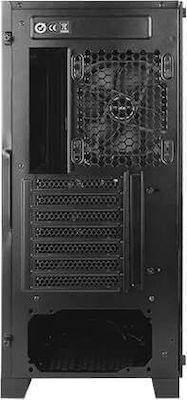 Antec DA601 Gaming Midi Tower Κουτί Υπολογιστή με Πλαϊνό Παράθυρο και RGB Φωτισμό Μαύρο