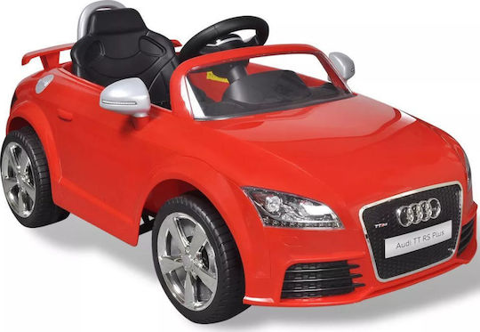 Audi TT RS Μονοθέσιο με Τηλεκοντρόλ Τύπου 6 Volt Κόκκινο για 3+ Ετών