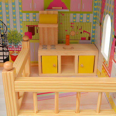 vidaXL Wooden Dollhouse