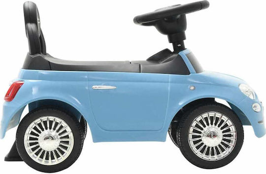 vidaXL Количка Fiat 500 Езда На За 12+ Месеца Синя