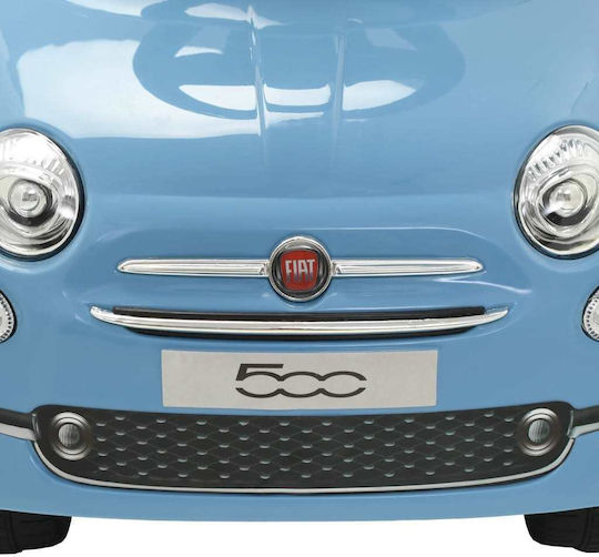 vidaXL Количка Fiat 500 Езда На За 12+ Месеца Синя