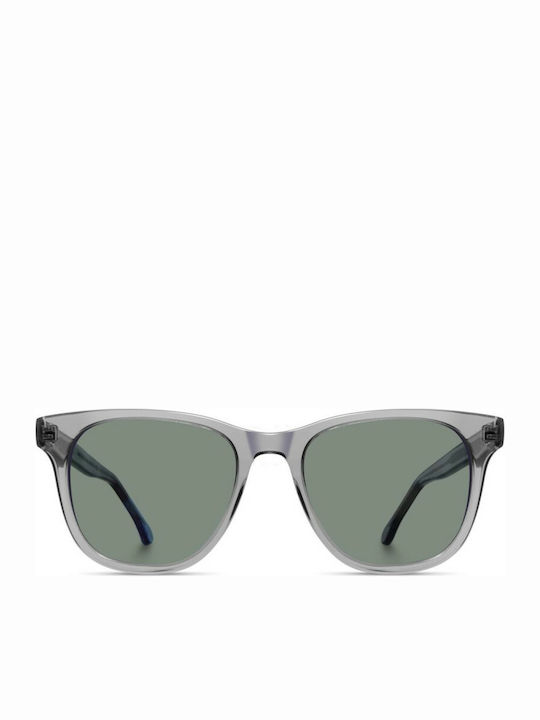 Urban Owl Waren Men's Sunglasses with Gray Acetate Frame and Gray Lenses