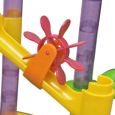 vidaXL Joc de construcție din plastic Marble Run pentru copii de 3++ ani