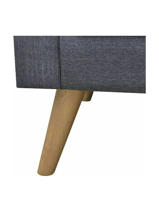 Canapea Cu Două Locuri Gri 116x70x73cm