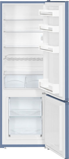 Liebherr Fridge-Freezer 266lt H161.2xW55xD63cm Blue CUfb 2831