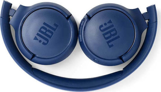 JBL Tune 500BT JBLT500BTBLUAM Bluetooth Wireless On Ear Headphones with 16hours hours of operation and Quick Charge Blue
