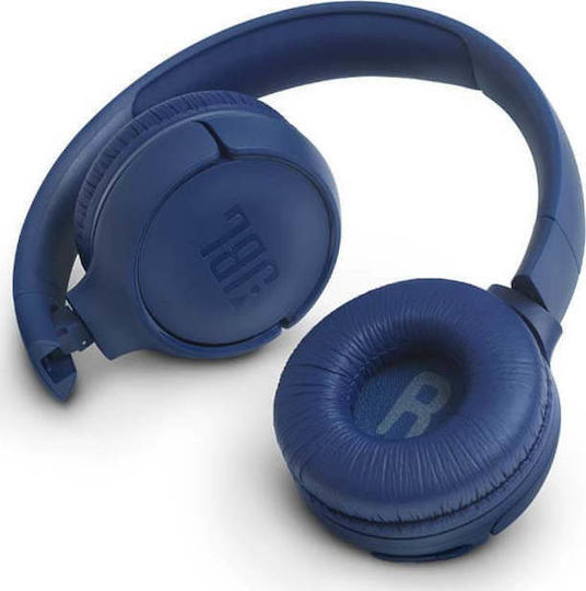JBL Tune 500BT JBLT500BTBLUAM Bluetooth Wireless On Ear Headphones with 16hours hours of operation and Quick Charge Blue