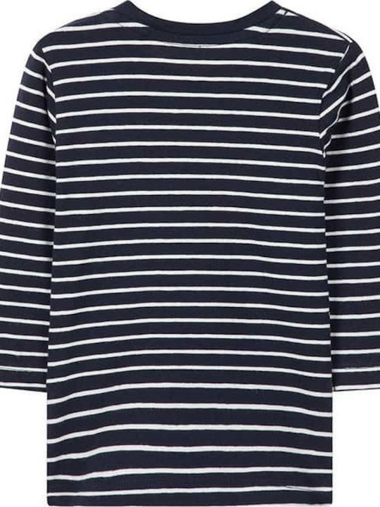 Παιδική Μπλούζα Μακρυμάνικη Navy Μπλε