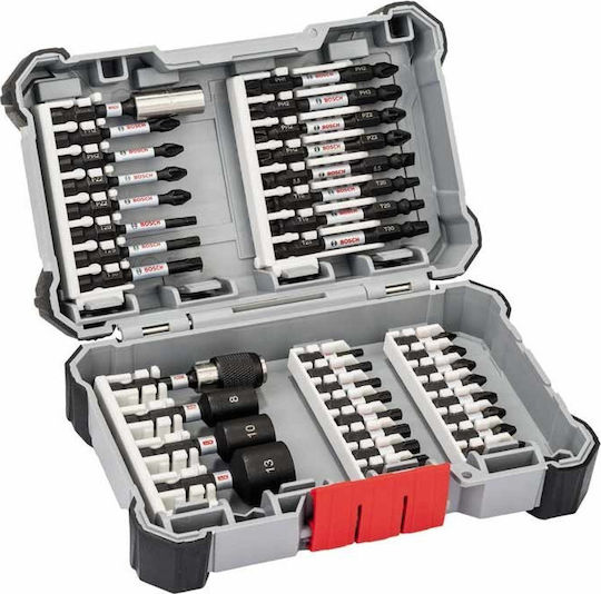 Bosch Σετ 36 Μύτες Κατσαβιδιού Impact Control