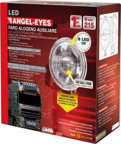 Lampa Roundς Headlights Car Universal 12 / 24V 150W 21.5cm 1pcs