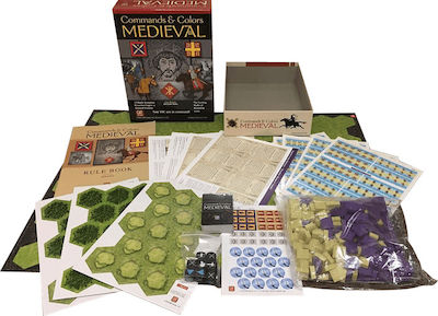 GMT Games Board Game Commands & Colors: Medieval for 2 Players 12+ years