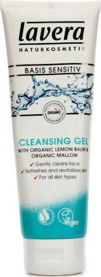 Lavera Basis Sensitiv Cleansing Gel Gel Reinigung Gesicht 125ml