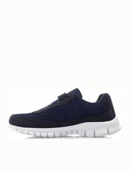Follow K Αθλητικά Παιδικά Παπούτσια Running με Σκρατς Navy Μπλε