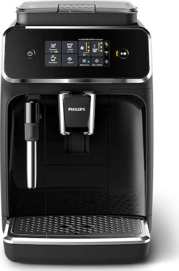 Philips Series 2200 1500W Налягане 15бар с мелачка Черна