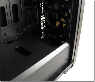 LC-Power Gaming 992B Solar Flare Midi Tower Κουτί Υπολογιστή με Πλαϊνό Παράθυρο και RGB Φωτισμό Μαύρο