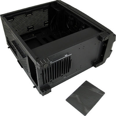 LC-Power Gaming 992B Solar Flare Midi Tower Κουτί Υπολογιστή με Πλαϊνό Παράθυρο και RGB Φωτισμό Μαύρο