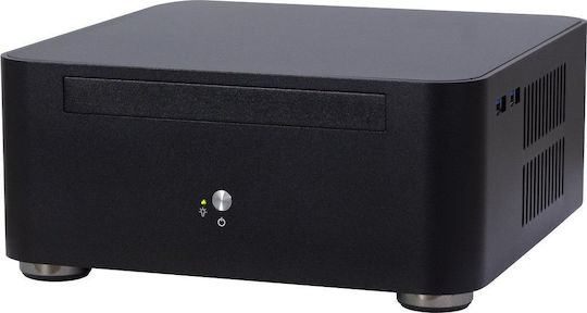 Inter-Tech ITX A80S Mini-Turm Computergehäuse Schwarz