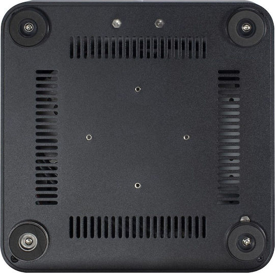 Inter-Tech ITX A80S Mini-Turm Computergehäuse Schwarz