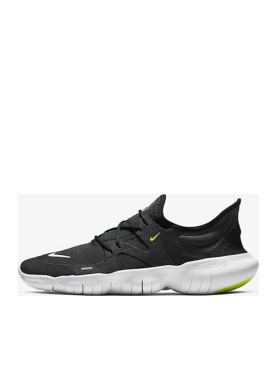 Nike Free Run 5.0 Ανδρικά Αθλητικά Παπούτσια Running Black / White / Anthracite / Volt