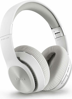 Edifier W820BT Ασύρματα/Ενσύρματα Over Ear Ακουστικά με 80 ώρες Λειτουργίας Λευκά