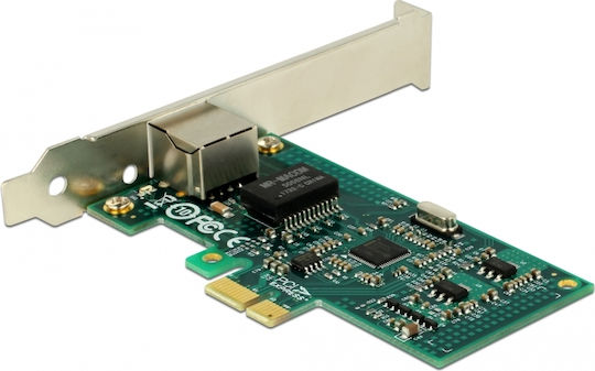 DeLock Ενσύρματη Κάρτα Δικτύου Gigabit (1Gbps) Ethernet PCI-e
