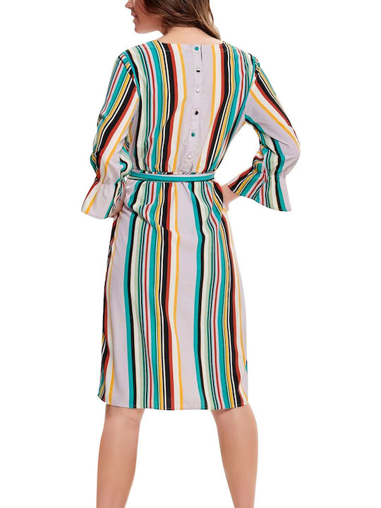 Only Midi Dress Striped