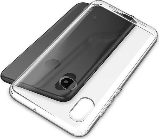 iPaky Umschlag Rückseite Silikon Transparent