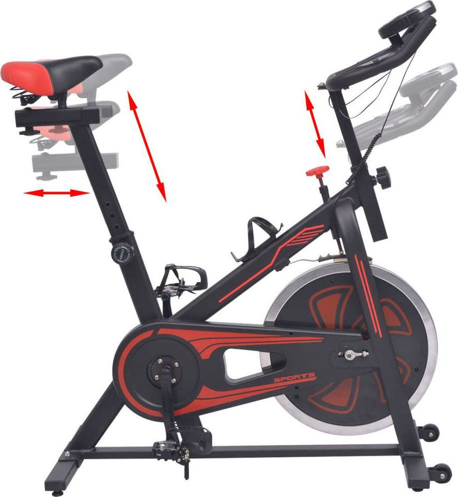 vidaXL Gym Spin Bike 91190 Μαγνητικό 
