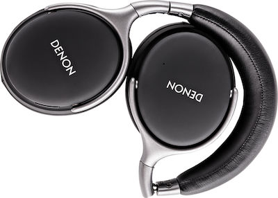 Denon AH-GC25W Ασύρματα / Ενσύρματα Over Ear Hi-Fi Ακουστικά Μαύρα AH-GC25W