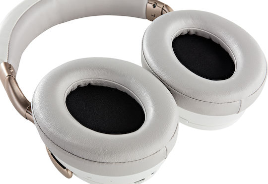 Denon AH-GC30 Wireless / Wired Over Ear Headphones with 20 hours of Operation White