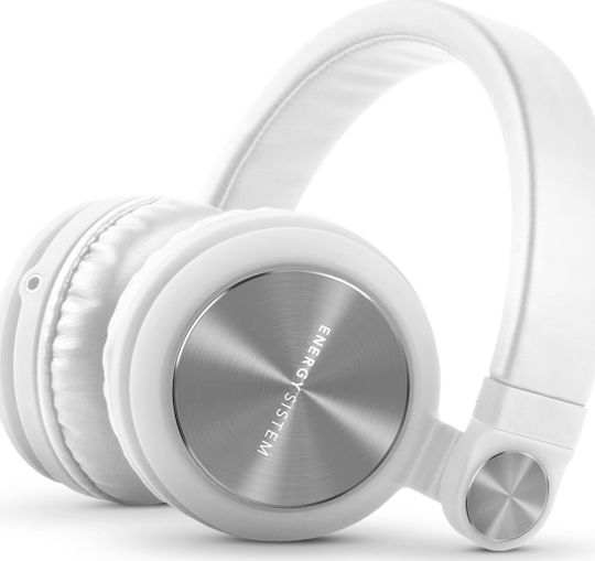 Energy Sistem DJ2 Mic Wired On Ear Headphones White