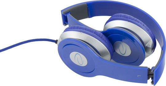 Esperanza EH145 Techno Wired On Ear Headphones Blue EH145B