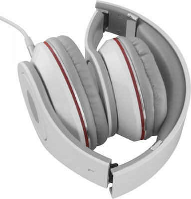 Esperanza EH141 Renell Wired Over Ear Headphones Whitά EH141W