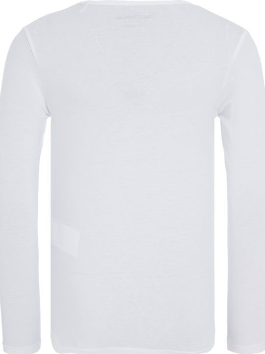 Kids' Shirt Long Sleeve White HANA GLITTER