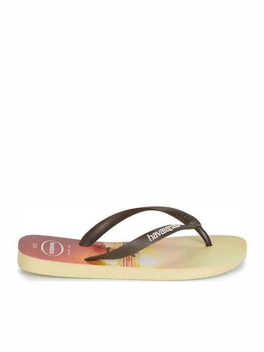Havaianas Hype Flip Flops Καφέ