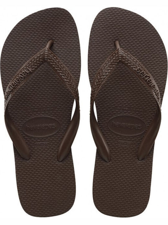 Top Men's Flip Flops Brown