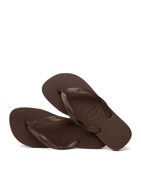 Top Men's Flip Flops Brown
