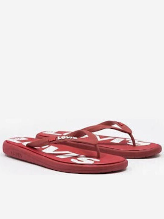 Delamar Ανδρικά Flip Flops Κόκκινα