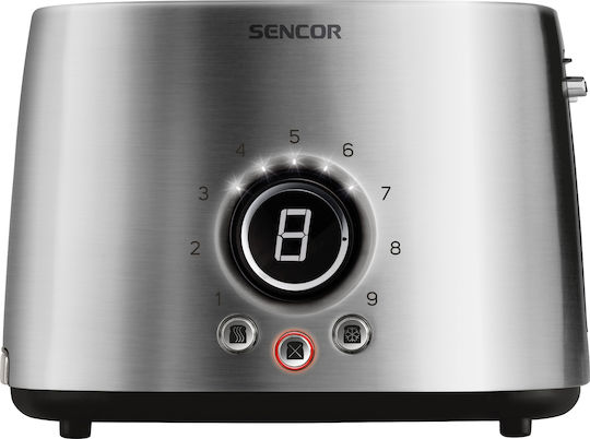 Sencor Φρυγανιέρα 2 Θέσεων 1000W Inox