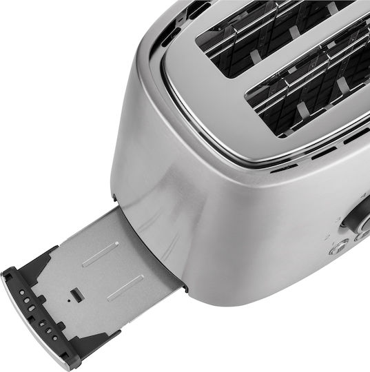 Sencor Φρυγανιέρα 2 Θέσεων 1000W Inox
